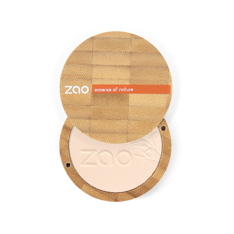 ZAO, Økologisk Compact Powder 306 Porcelain, 9 g