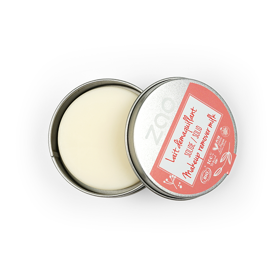 ZAO, Økologisk Solid makeup remover milk, 50g.