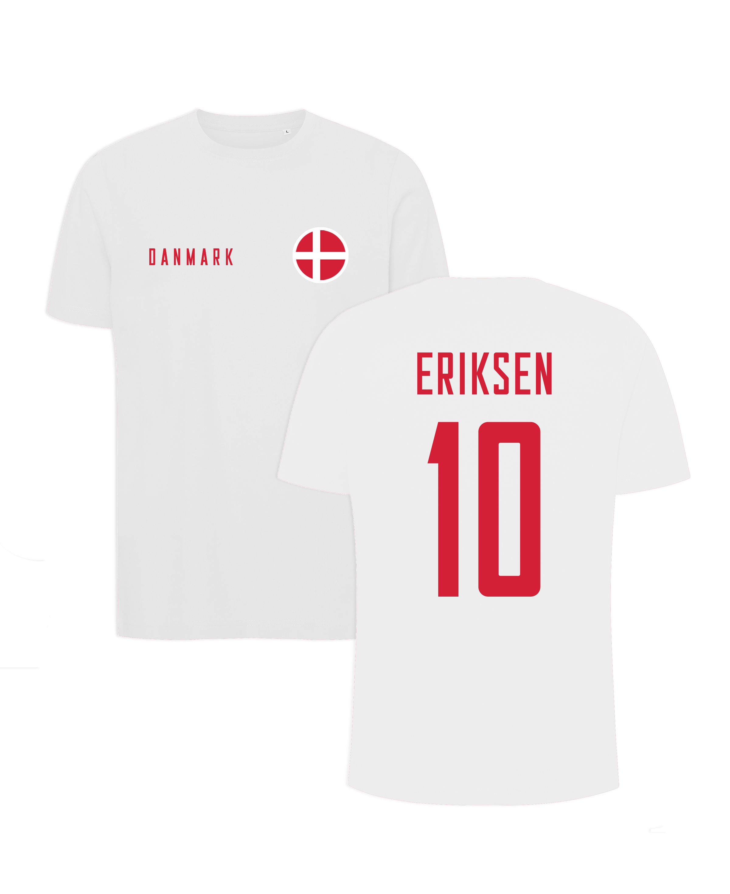 Danmark landshold, landsholdstrøje, t-shirt, 10, | Healthy Head