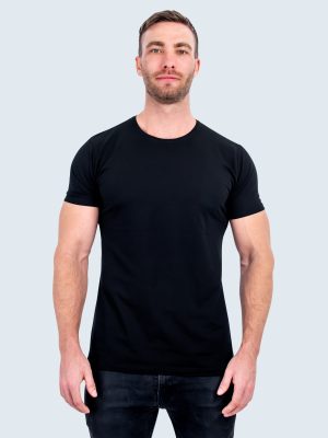 Økologisk T-shirt, Fitted, Muscle tee, Herre