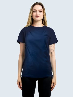 Økologisk T-shirt, Classic Fit, Bomuld, Dame