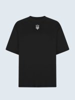 T-shirt,-Jeg-Støtter-Ukraine,-Oversized-Box-Fit,-Zelensky,-Emblem-sort-hvid