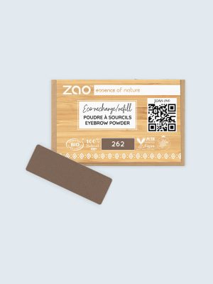 ZAO, Økologisk Øjenbrynspudder, Refill, 1,3 g