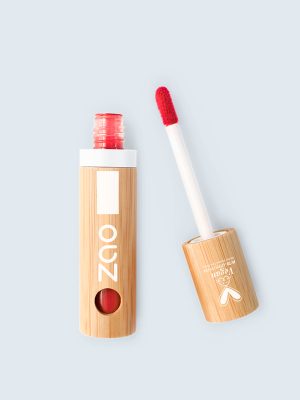 ZAO, Vegansk Daring Lip Ink, 450 THE Rouge, 3,8 ml