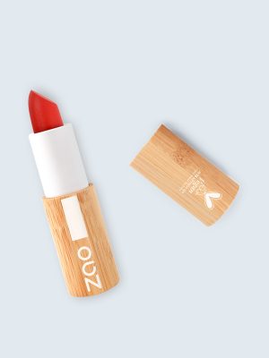 ZAO, Vegansk Daring Læbestift, 410 THE Rouge, 3,5 g