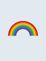 T-shirt,LGBTQ+-rainbow-hvid2-
