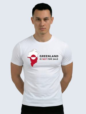 T-shirt, Grønland, Greenland Is Not For Sale