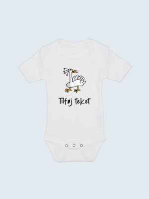 Axel & Marie, Baby Body, Sparkedragt, Med eget tryk/navn