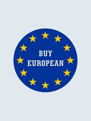 Buy European, Autosticker, Bumper Sticker