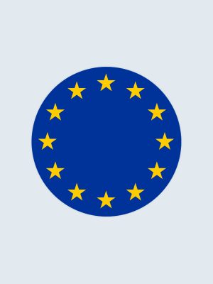 EU-vlag, Autosticker, Bumpersticker