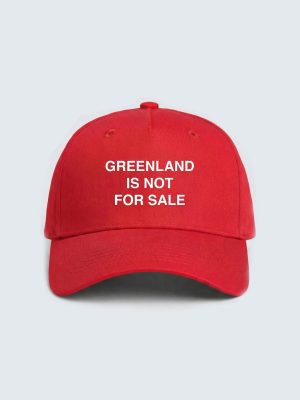 Cap, Kasket, Grønland, Greenland Is Not For Sale, Rød, Onesize