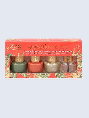 ZAO, Neglelak, Gaveæske, Winter Folk Manicure, Naturlig Neglelak, Jul, Limited ed.