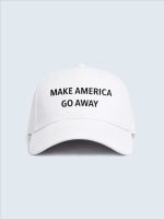 Cap,-Kasket,-Grønland,-Make-america-go-away,-hvid-sort,-Onesize