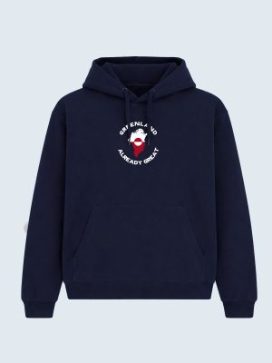 Hoodie, Grønland, Greenland Already Great