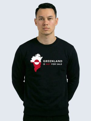 Sweatshirt, Grønland, Greenland Is Not For Sale