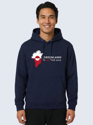 Hoodie, Grønland, Greenland Is Not For Sale
