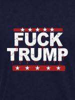 Fuck-Trump,-graphic-navy