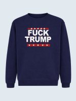 Fuck-Trump,-sweatshirt-navy