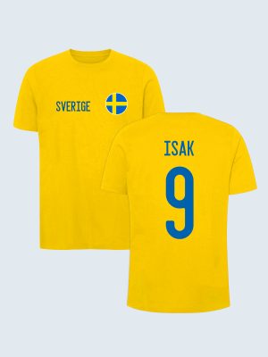 Sverige, Landsholds t-shirt, Alexander Isak, 9