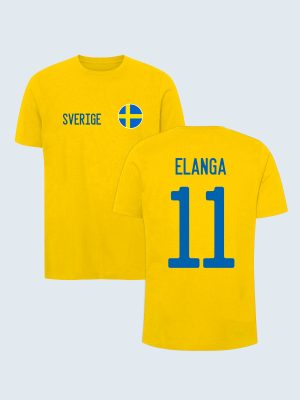Sweden, National team t-shirt, Anthony Elanga, 11