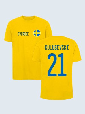 Sweden, National team t-shirt, Dejan Kulusevski, 21