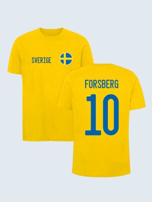 Sweden, National team t-shirt, Emil Forsberg, 10