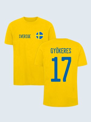 Sverige, Landsholds t-shirt, Viktor Gyökeres, 17