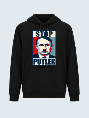 Hoodie, Stop Putler, Anti-Poetin, Steun Oekraïne