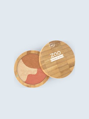 ZAO Sublim Mosaic 351 Gold Medium i genopfyldelig bambusdåse
