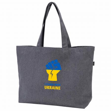 Super-Shopper,-ukrainsk-flag,-jeg-støtter-Ukraine,-solidaritet,-granit