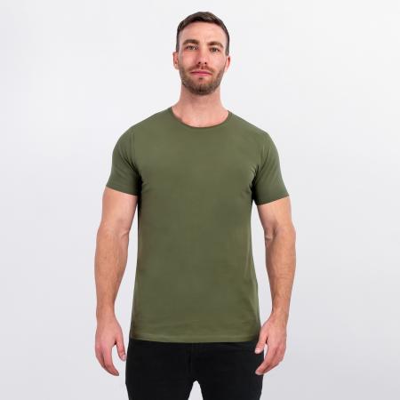 Men's-fitted-t-shirt-emil-armygreen-1V2