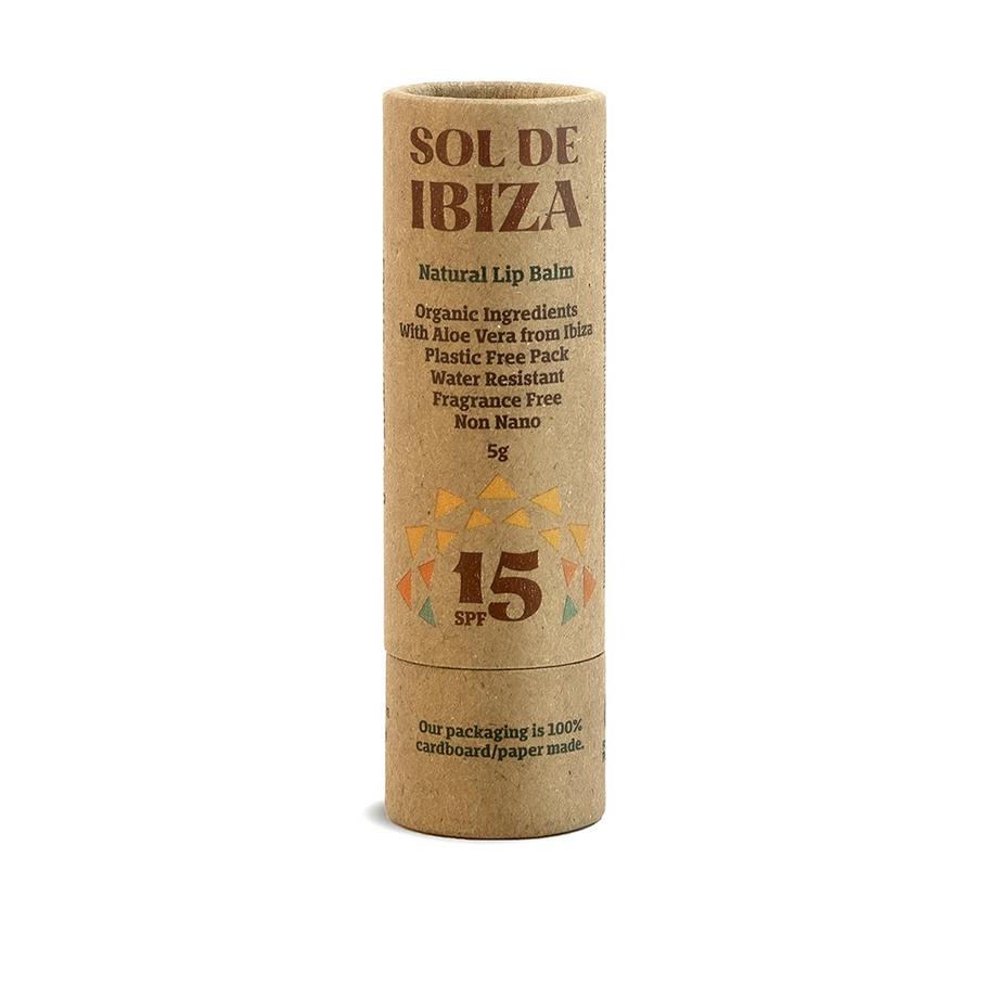 Sol Ibiza, med solbeskyttelse, plastfri, SPF15 |