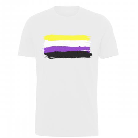 Pride t-shirt_genderqueer, hvid classsic