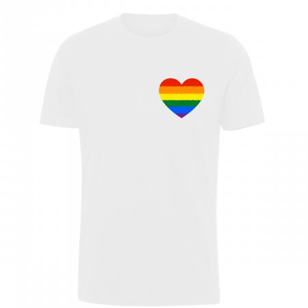Pride-t-shirt_LGBT-hjerte,-hvid-classic