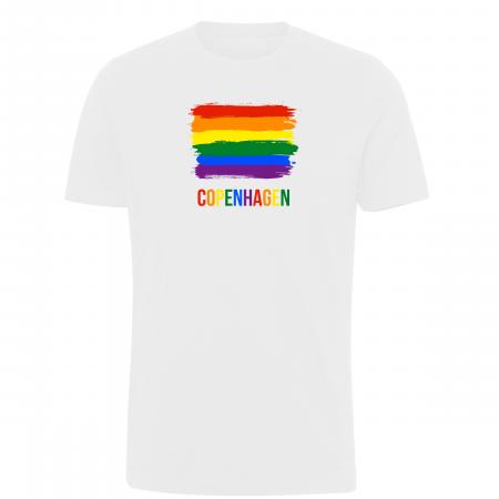 Pride-t-shirt_Copenhagen-flag-classic-hvid