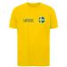 Sveriges-landslag,-landslagströja,-t-shirt,-front,-svensk-gul