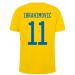 Sveriges-landslag,-landslagströja,-t-shirt,-Ibrahimovic-11,-svensk-gul2